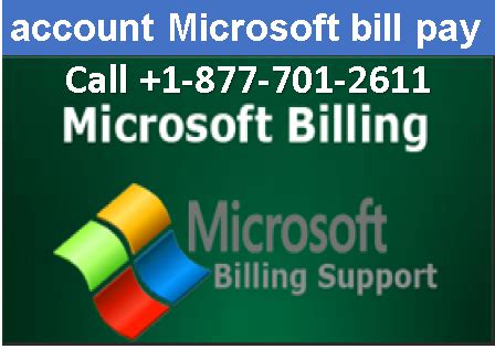 ms billing info